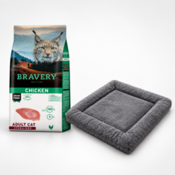 Bravery Gato Adulto Castrado Pollo 7.5kg + COLCHONETA De Regalo